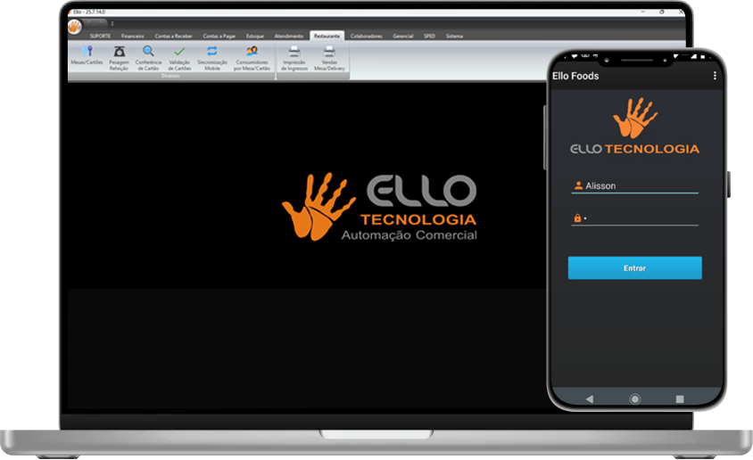 ELlo Foods Interface