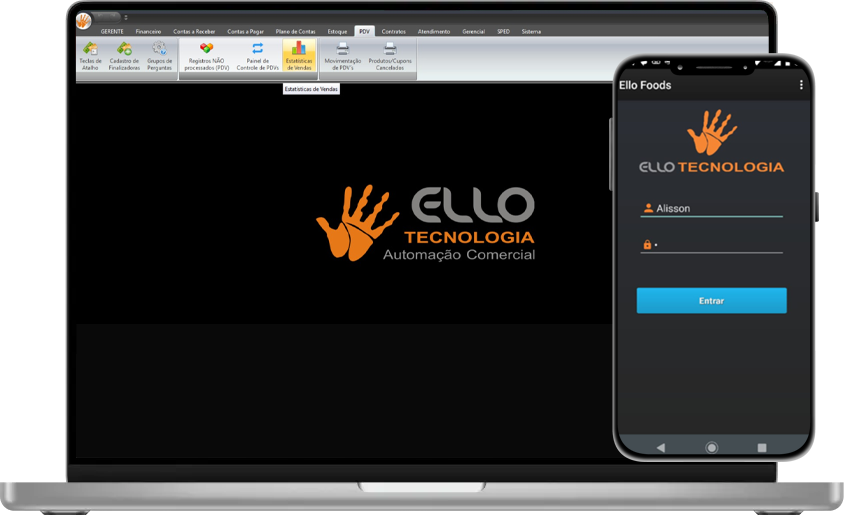 ELlo Foods Interface